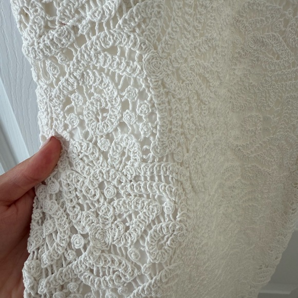 House of Harlow 1960 White Crochet Dress - Picture 3 of 5